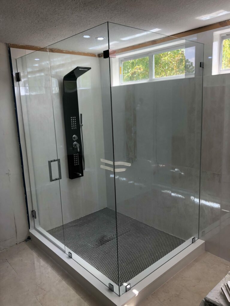 shower door installation Miami FL