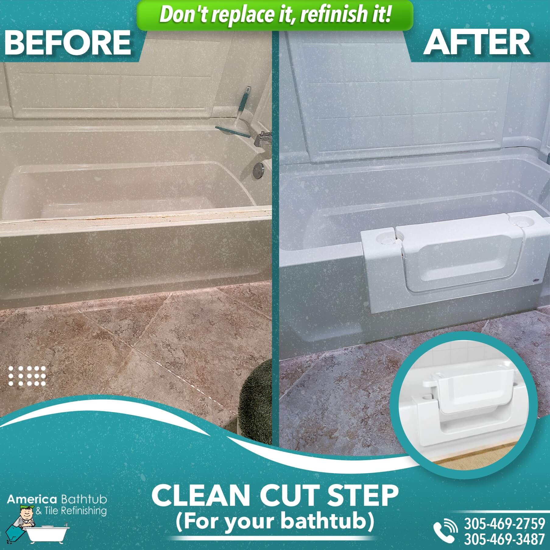 bathtub refinishing hollywood fl